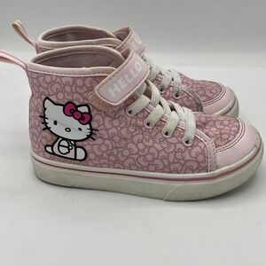 Hello Kitty Kids High Top Slip-on Sneaker Size 11
